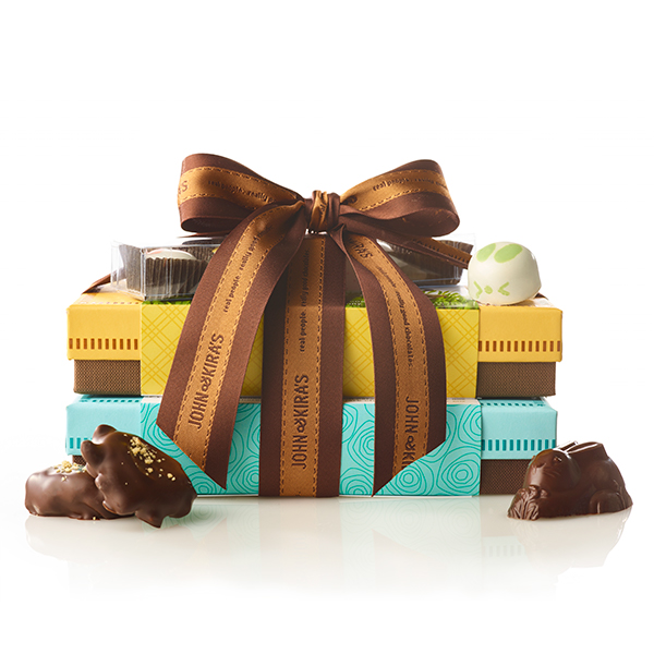 Easter Bunny Gift Tower John and Kira's