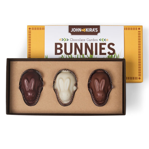 Product Image of Chocolate Garden Bunnies 3pc