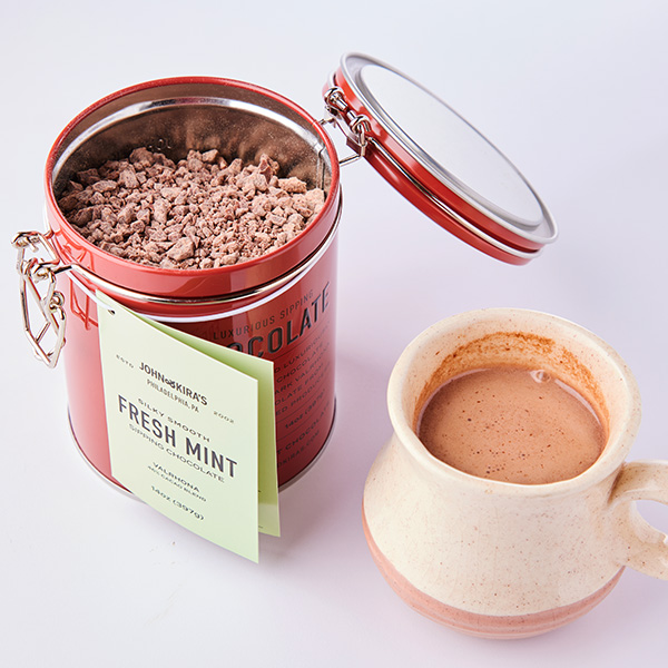 Sipping Chocolate - Milk Chocolate Mint