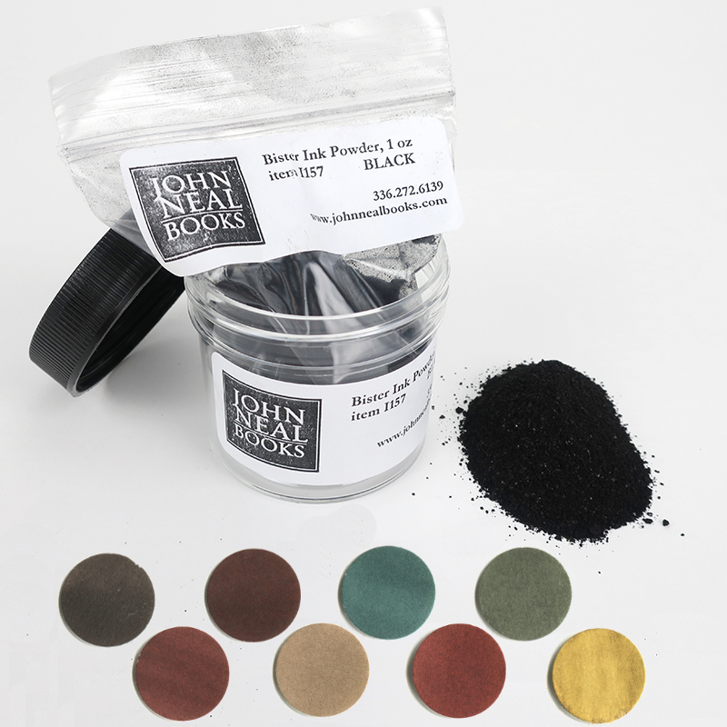 Bister Ink Powder Set, Color Ink John Neal Bookseller