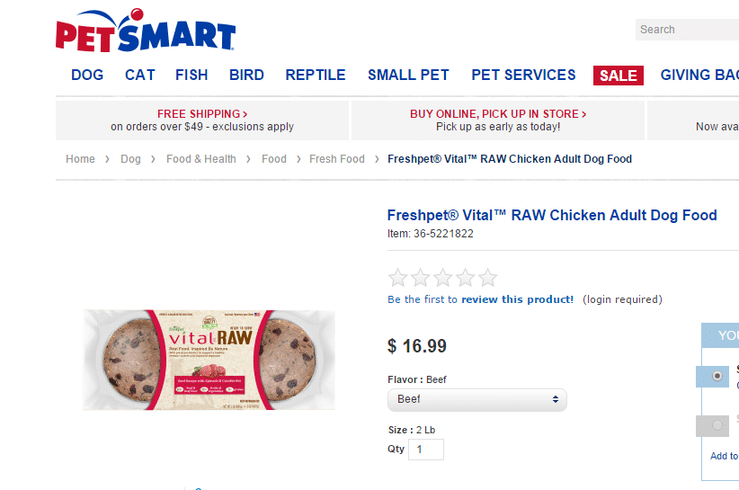 My Biased Review of Freshpet Vital Raw Patties Keep the Tail Wagging