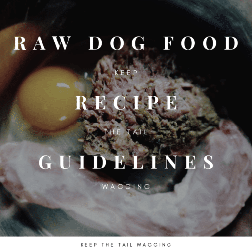 Raw Dog Food Recipe Guidelines Keep the Tail Wagging