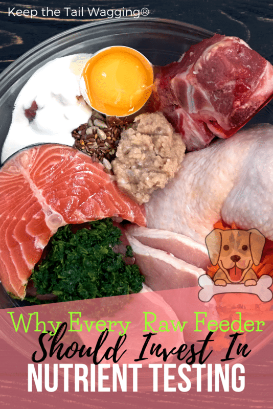 As a raw feeder, I've chosen to take the lead when it comes to my dogs' diet and a part of my job is to make sure I'm feeding a nutritious diet. I do this through research, feeding a BARF diet, and balancing over time.

I also invest in nutrient testing.

Learn more in this blog post.