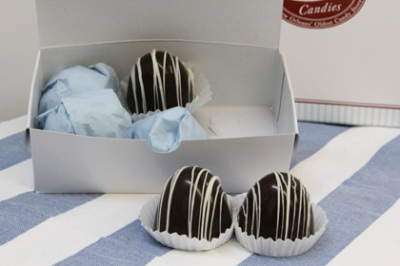 Chocolate Vanilla Cream Truffle Chocolate Vanilla Cream Truffle