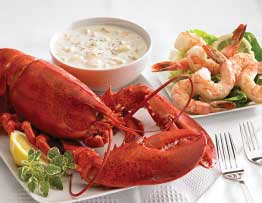 Lobster, Shrimp, and Chowder