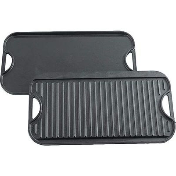 Lodge Logic Cast Iron 2Sided Pro Griddle, Cast Iron Lehman's