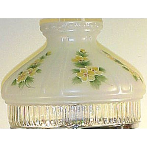 Aladdin Buttercups Glass Oil Lamp Shade, Lamp Shades Lehman's