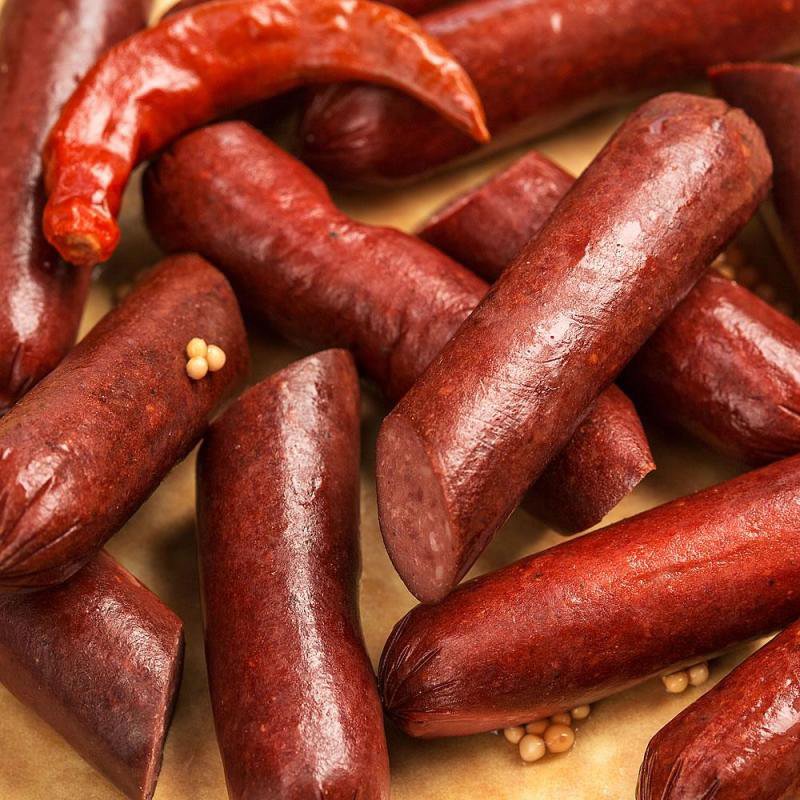 Troyer Cheese Pickled Smoked Polish Sausage Ready to Eat