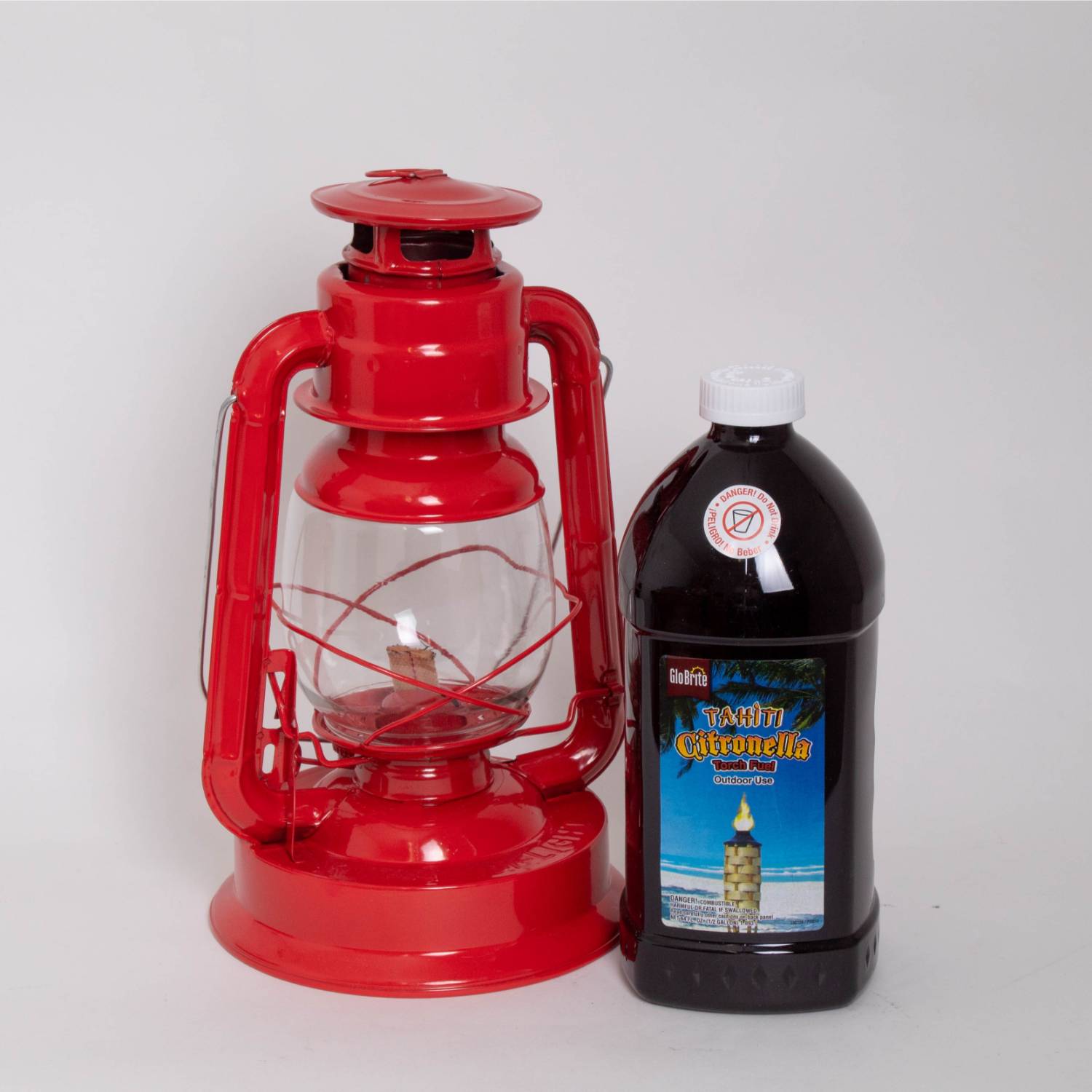 Lantern - Outdoor Redi-light Lamp With 64 Oz Citronella Fuel