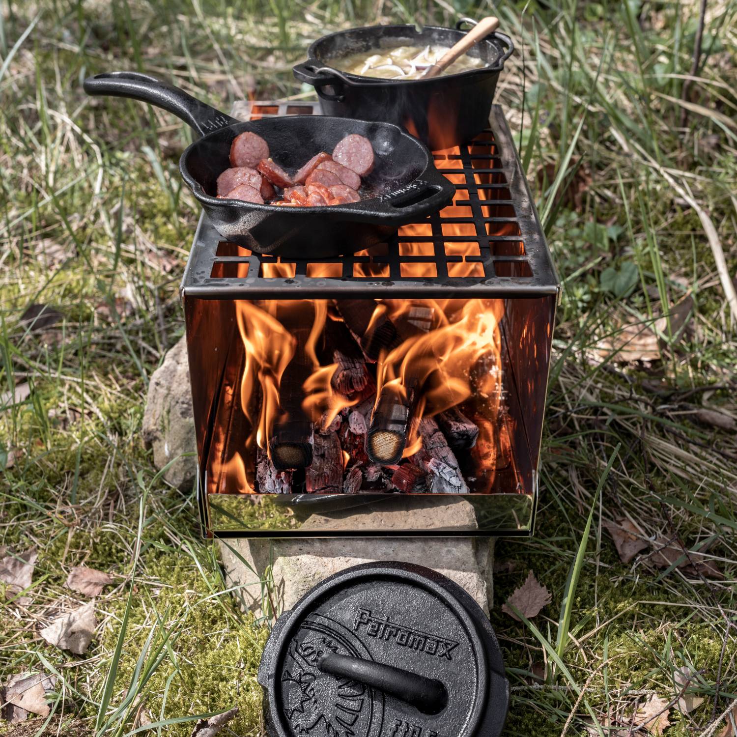 Petromax Pocket Camping Kamin Kaminofen Edelstahl - Bild 8 von 9