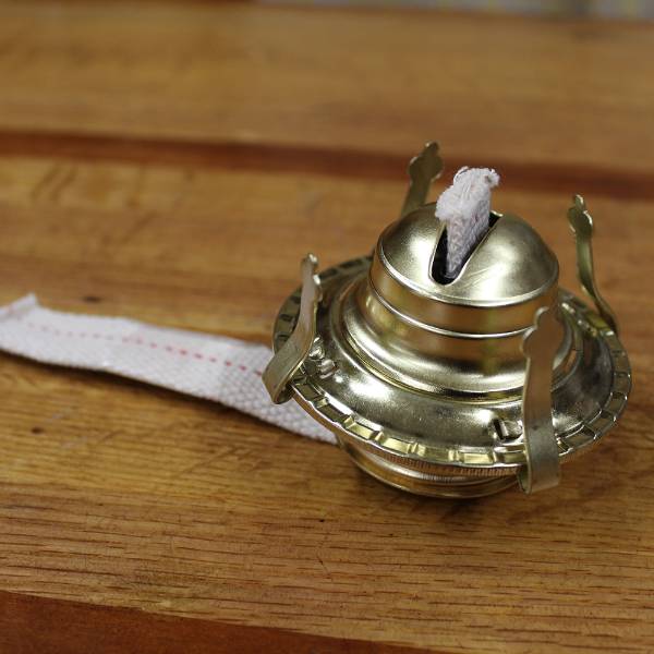 Better 2 Size Burner for oil lamps, Lamp Burners and Collars Lehman's