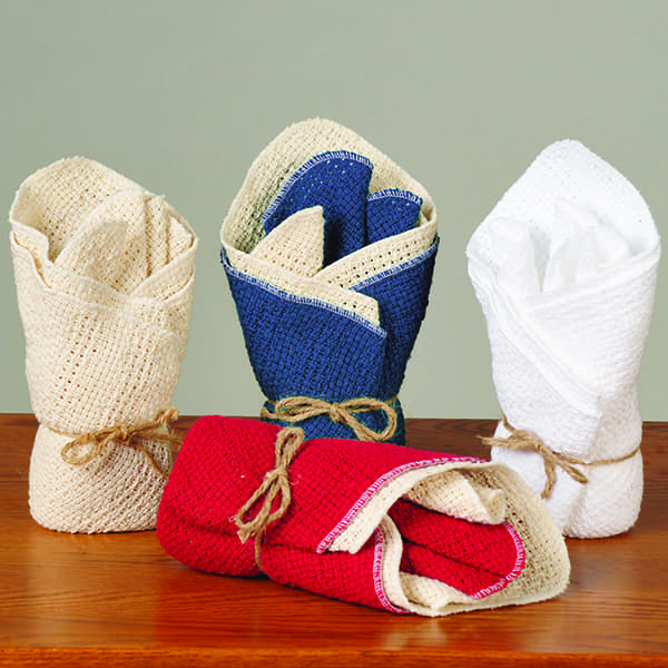 100 Cotton Dishcloths Lehman's