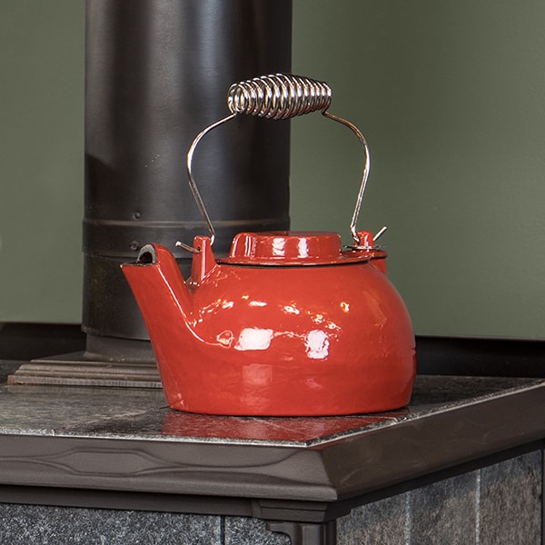 Red Kettle Hearth Steamer, Hearth Accessories Lehman's