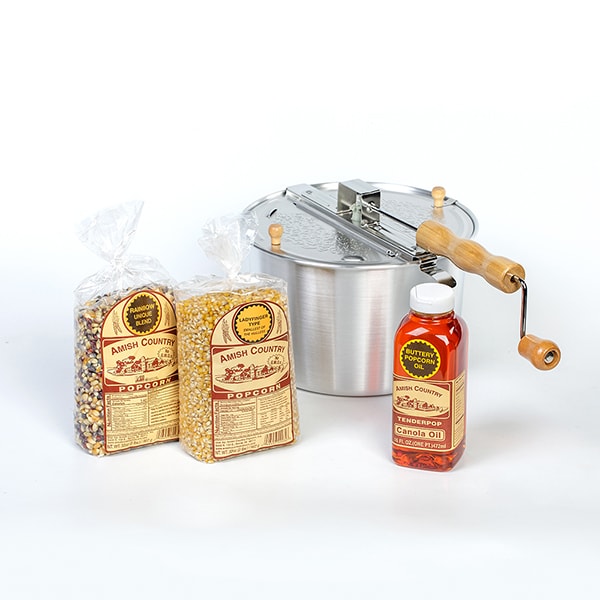 Amish Country Popcorn Beginner's Gift Set Lehman's