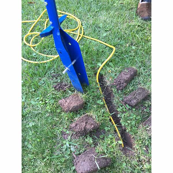 The Blue Viper Conduit Trenching Shovel Lehman's