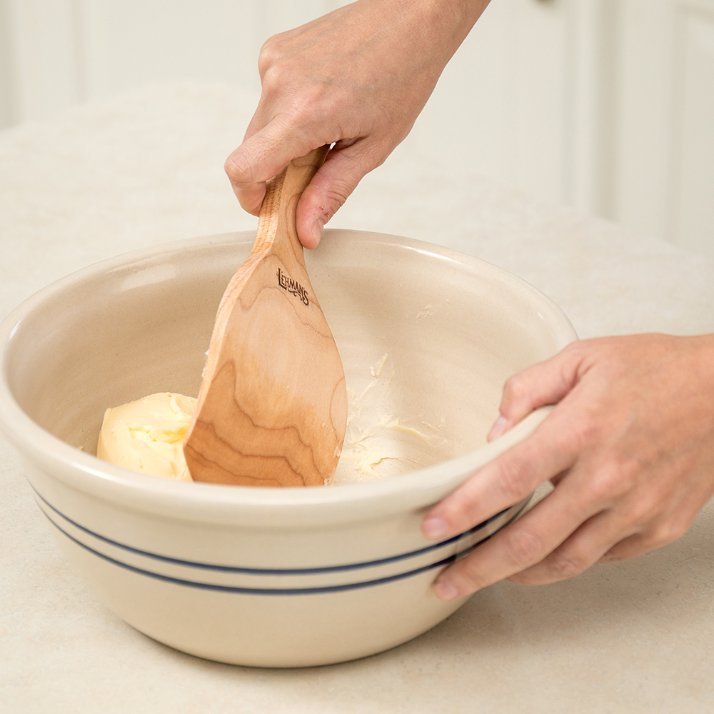 Curved Butter Paddle, Making Butter Lehman's