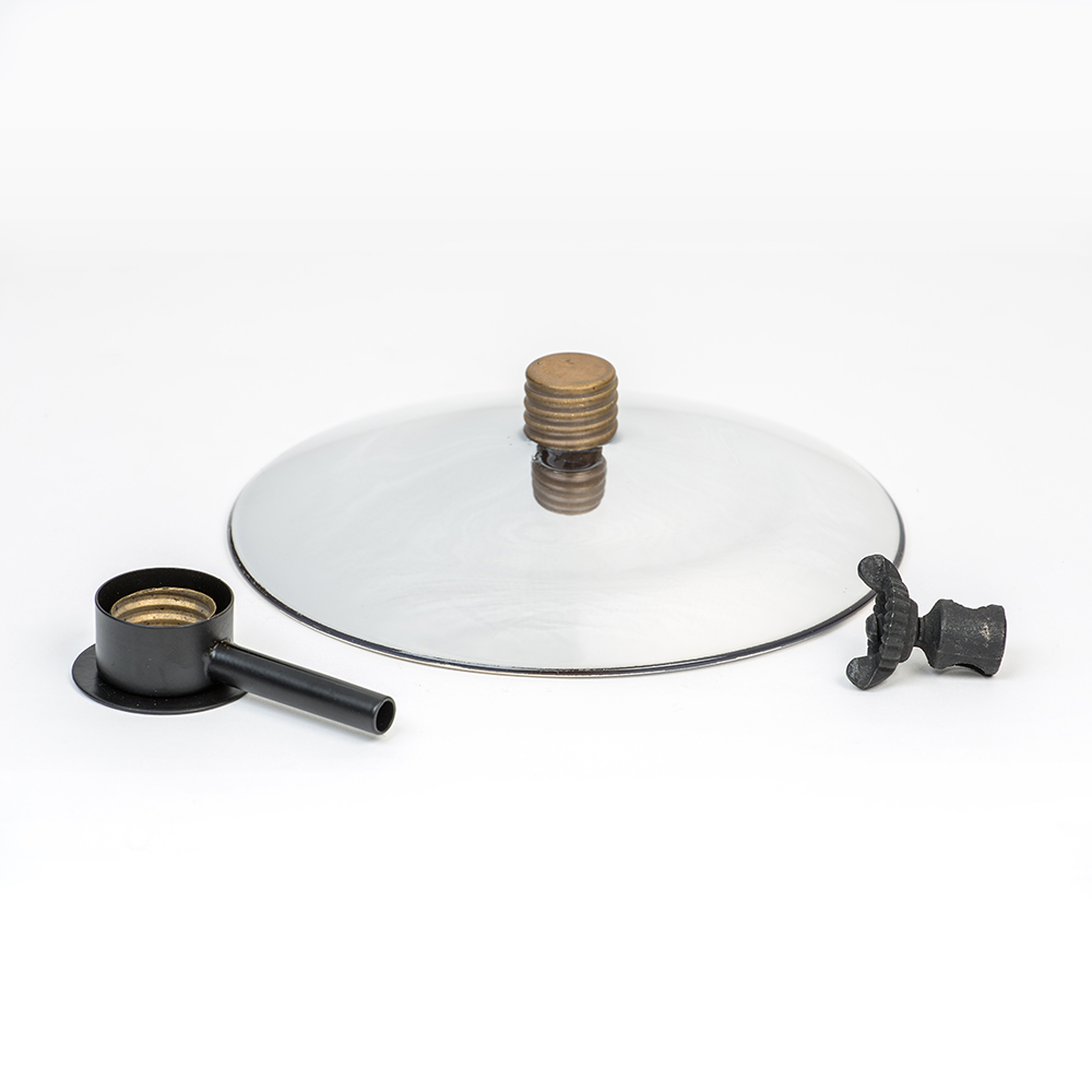 Mercury Reflector with locking nut for oil lamps, Wall Lamps Lehman's