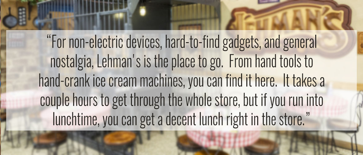 Kidron Store Lehman's