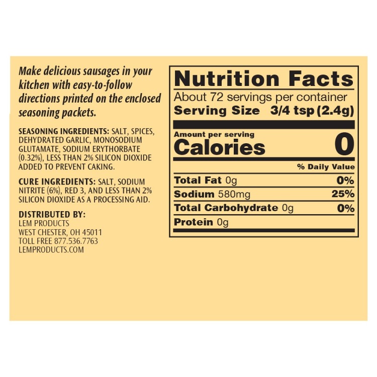 Backwoods Trail Bologna Kits LEM Products