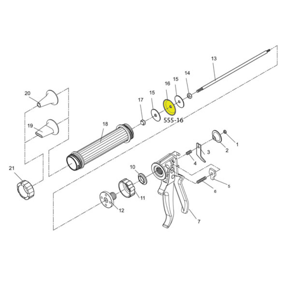 Plastic Piston For Jerky Cannon or Gun LEM Products