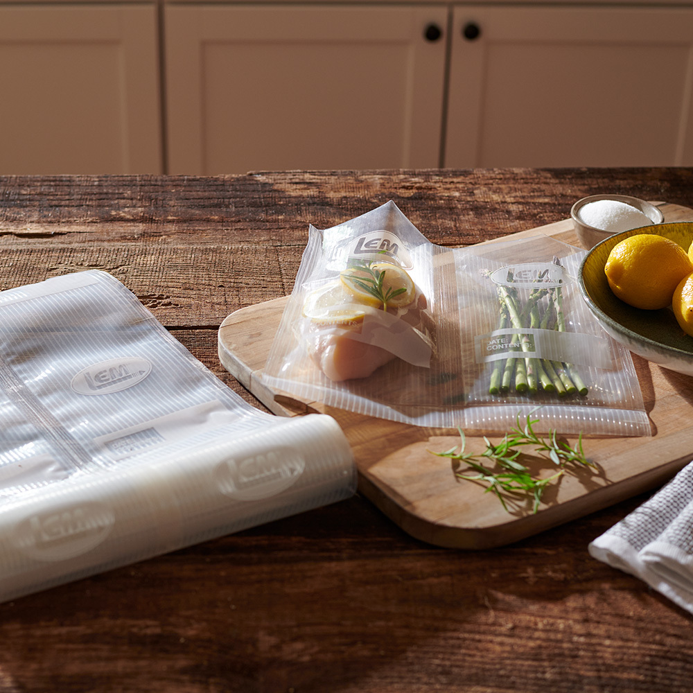 MaxVac Portion Vacuum Bag Rolls LEM Products