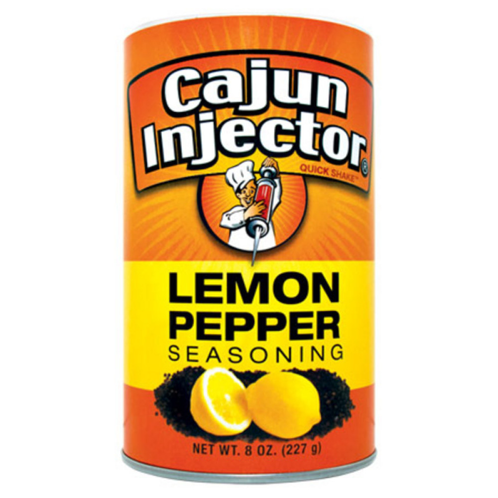 Cajun Injector Lemon Pepper Canister 8oz LEM Products