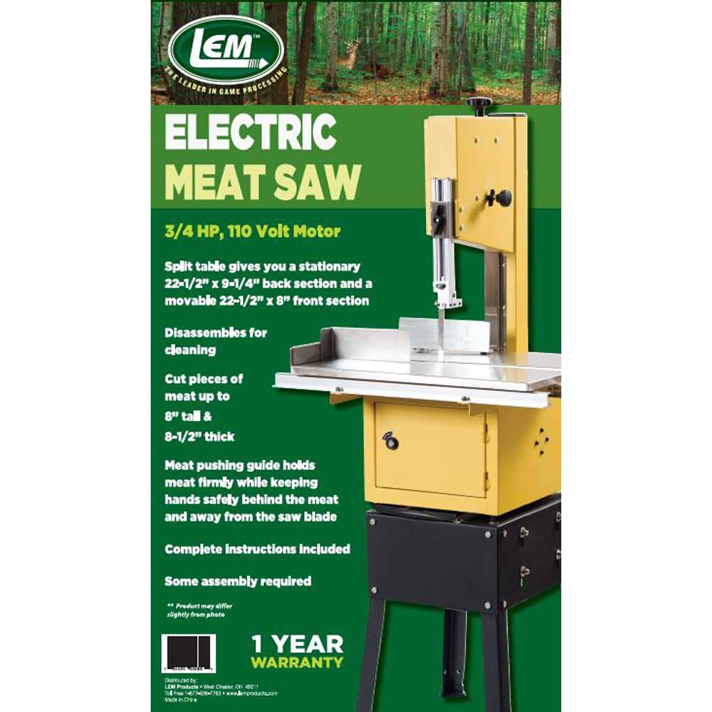 Electric Meat Saw LEM Products