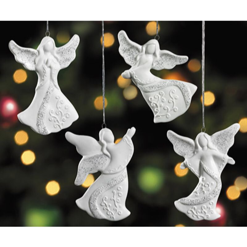 Angel Ornament Assortment 12/pk, Christmas Living Grace Catalog