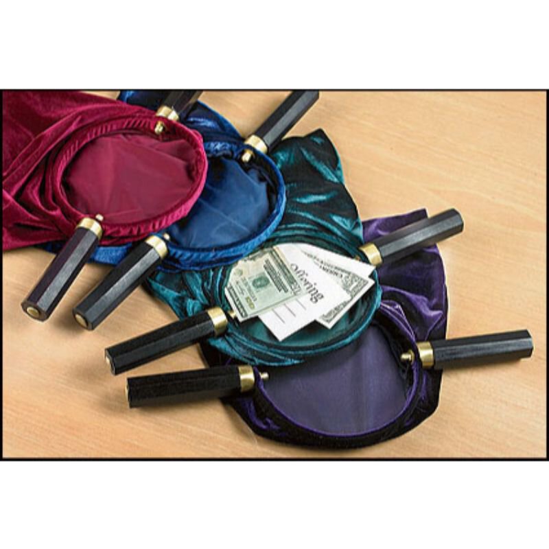 Offering Bag with Handles 4/pk, Offering Supplies Living Grace Catalog