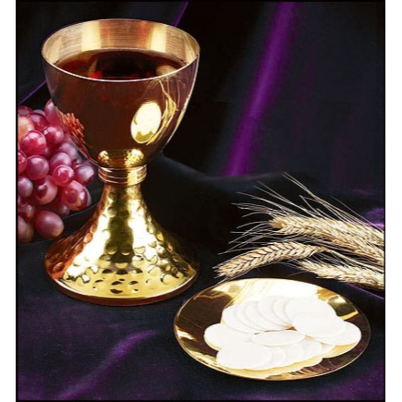 Chalice with Paten with Casted Node, Chalices & Common Cups Living