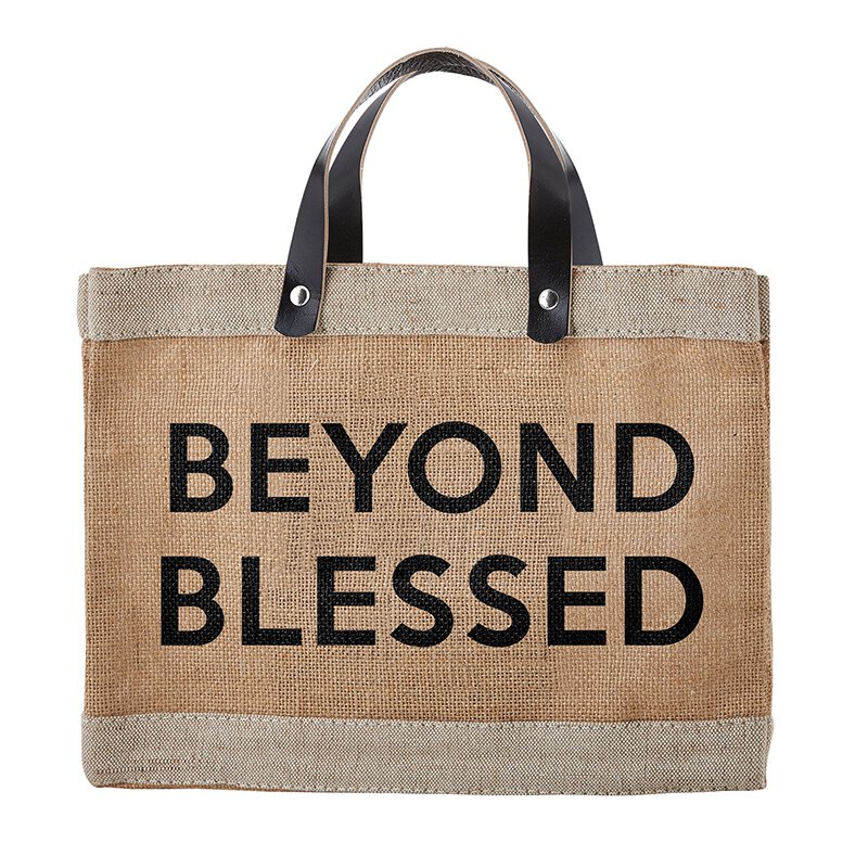 Beyond Blessed Mini Market Tote, Inspirational Gifts Living Grace Catalog