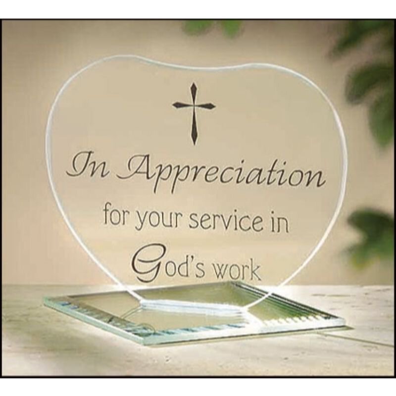 In Appreciation Heart Stand 12/pk, Appreciation & Volunteer Gifts