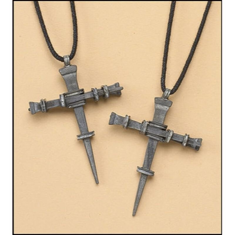 Nails Cross Necklace, Easter & Lenten Gifts Living Grace Catalog