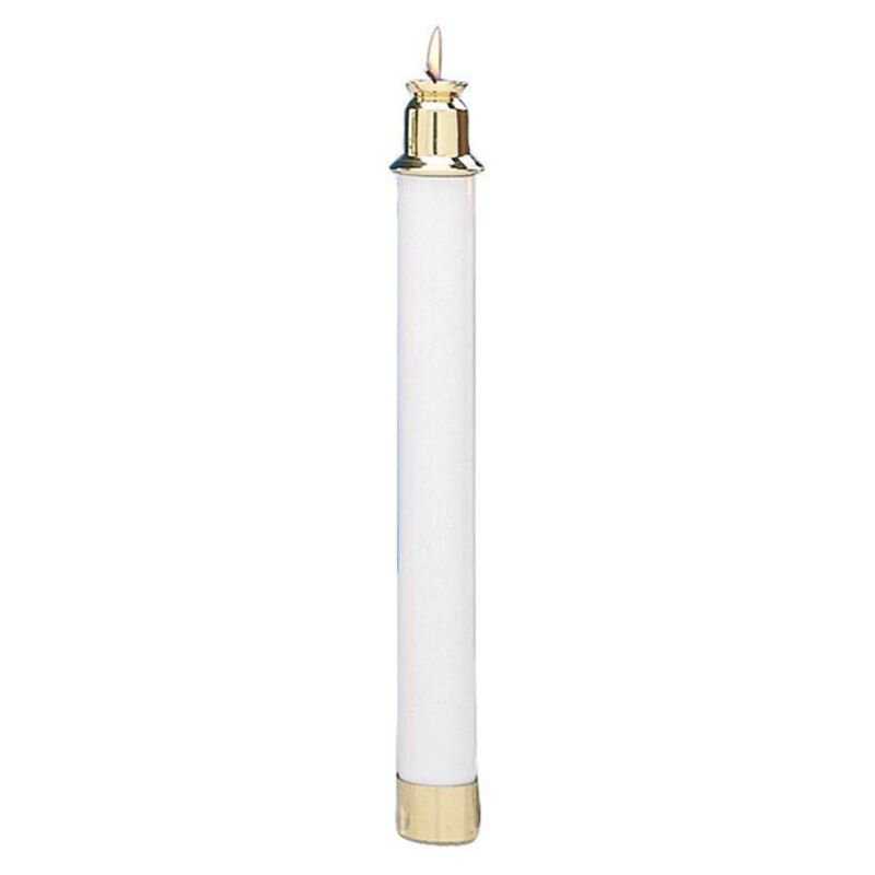 Will & Baumer® Tube Candle For Altar Candlestick, Worship Supplies