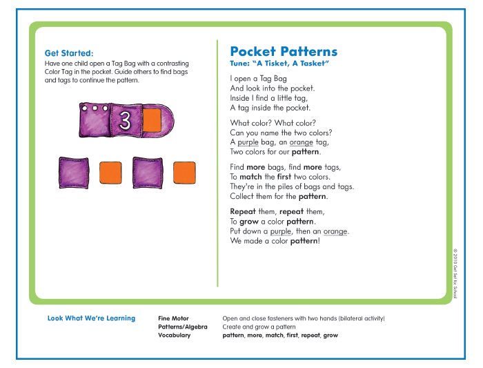 Tag Bags Learning Without Tears