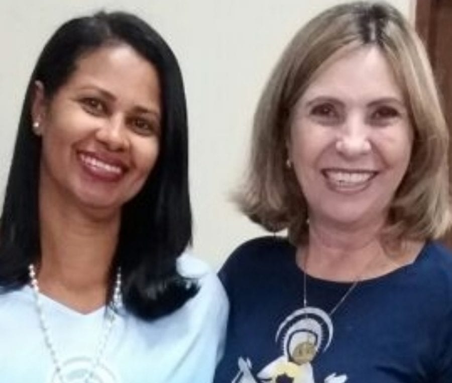 Angela Abdo e Arlete Glória