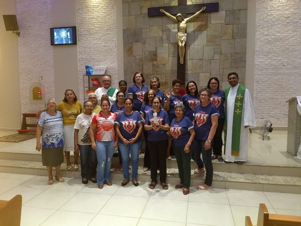 Mães Orantes da Paróquia Santo André, em Dourados