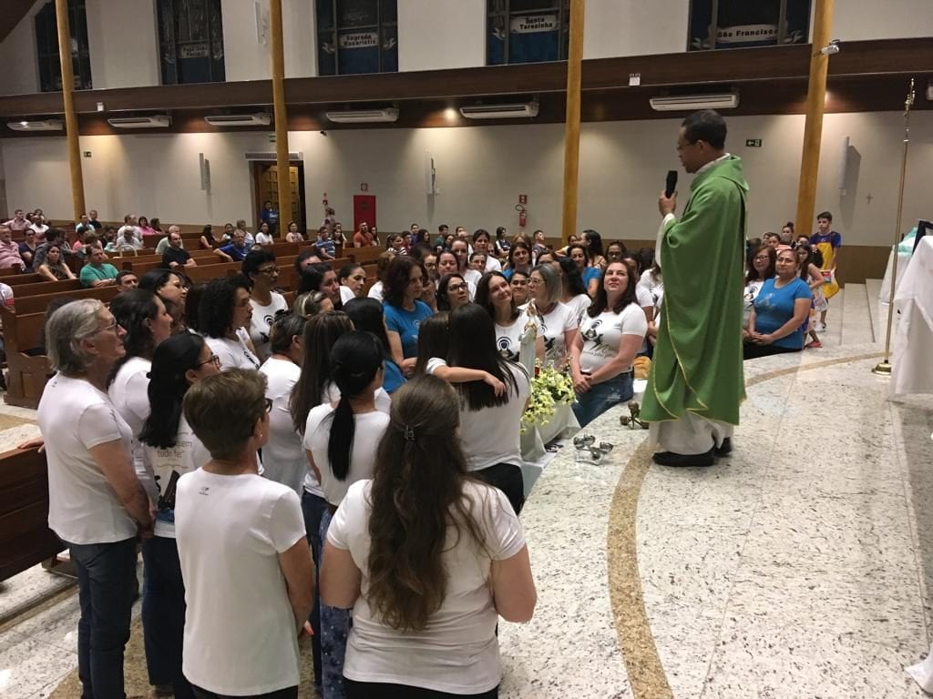 Mães que Oram da Paróquia Nossa Senhora Auxiliadora em Amambai