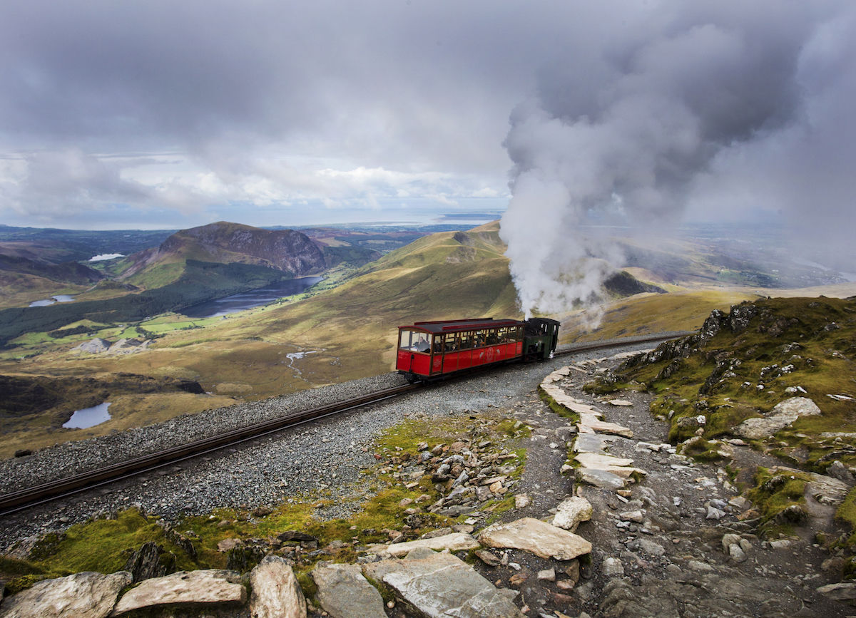 The Snowdon Mountain Railway is the most train journey in