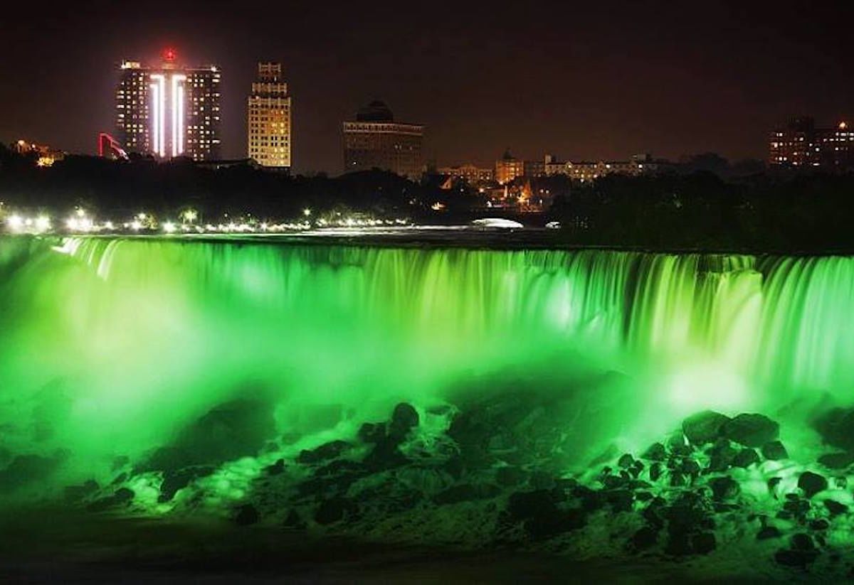 Niagara Falls going green for St. Patrick’s Day