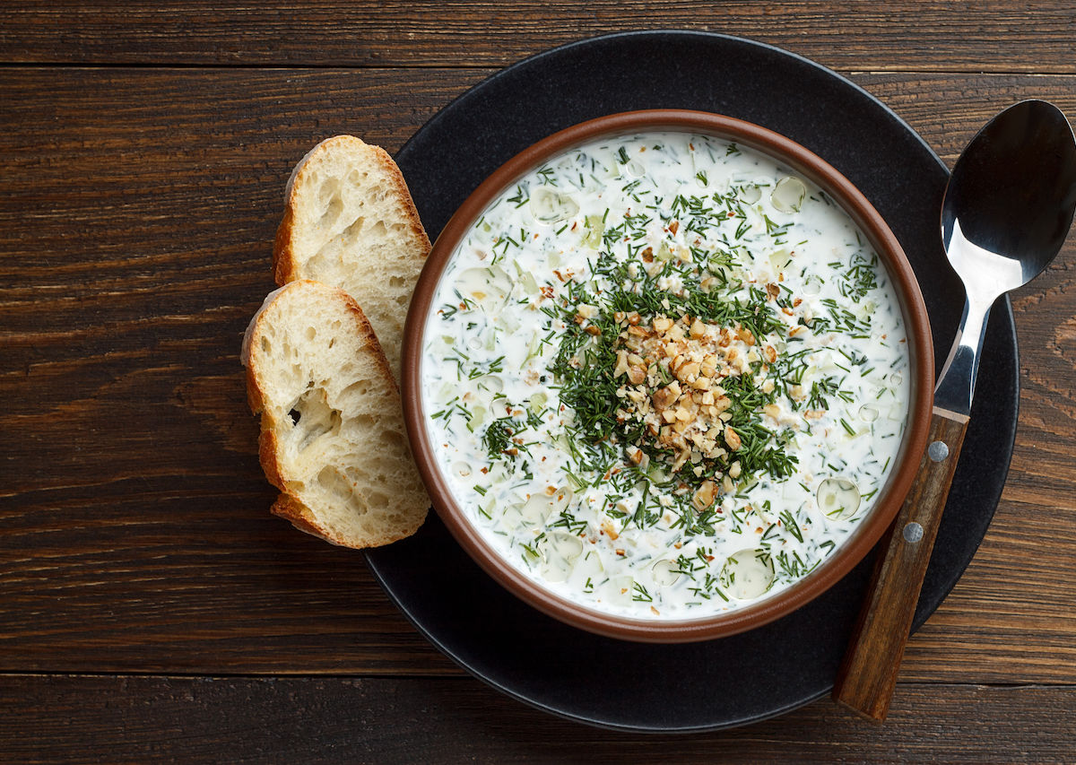 Traditional Bulgarian yogurt dishes Traditional Bulgarian yogurt dishes