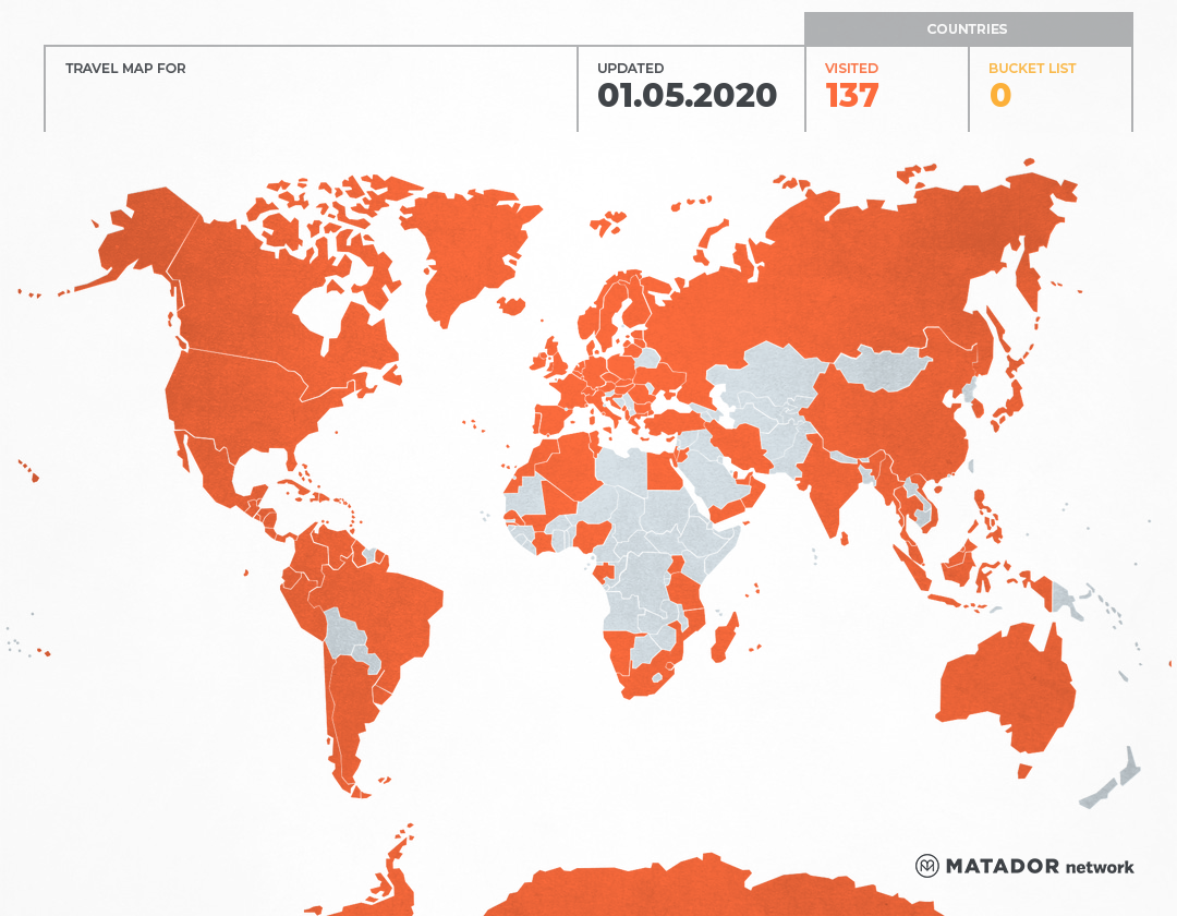 World Travel Map