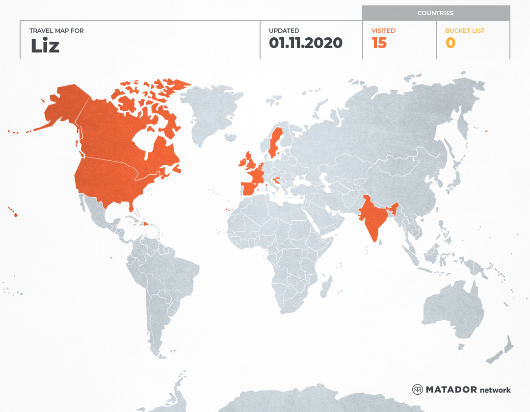 World Travel Map