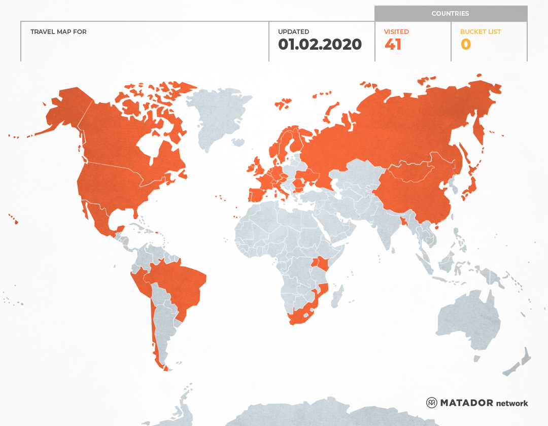 World Travel Map