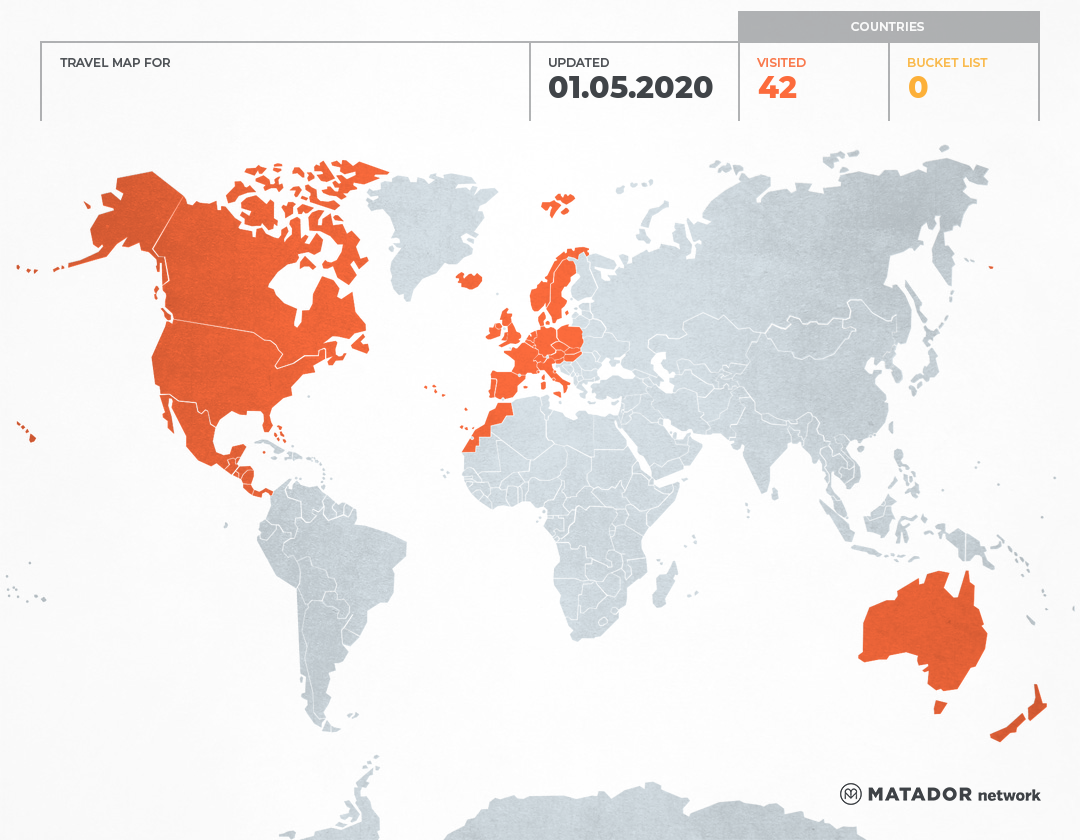 World Travel Map