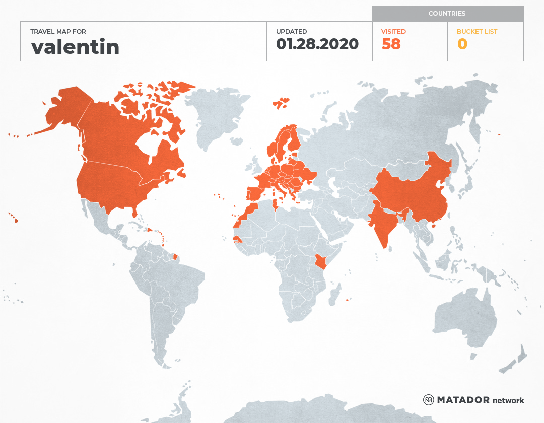 Valentin Mexico Maps Valentin’s Travel Map – Matador Network