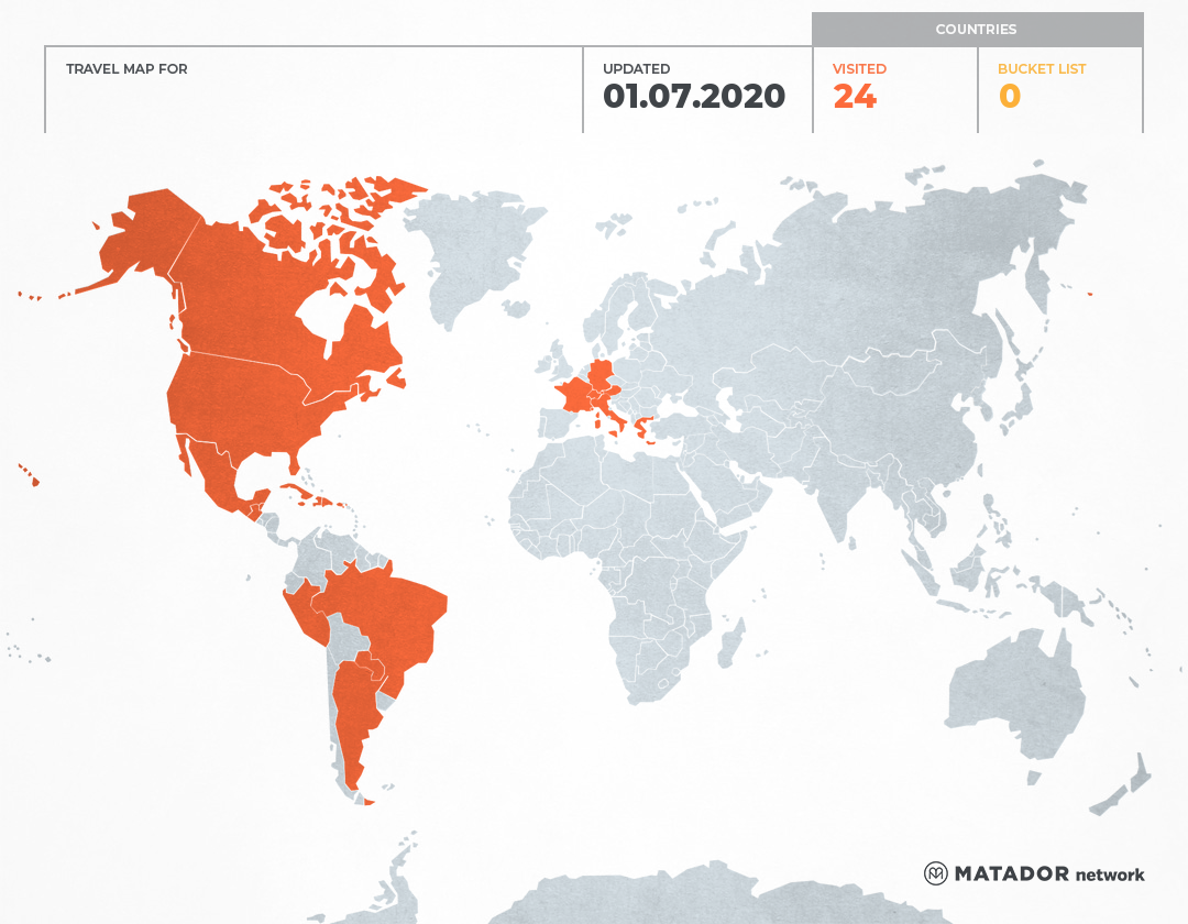 World Travel Map