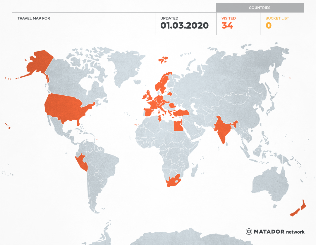 World Travel Map