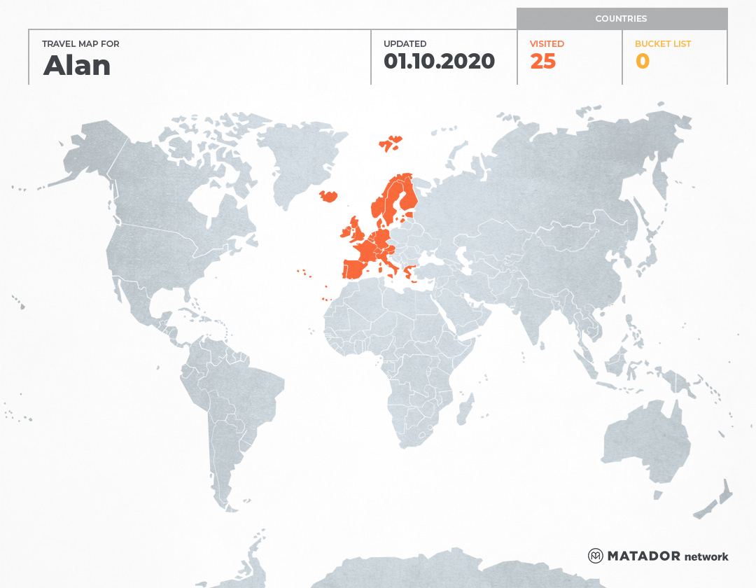 World Travel Map