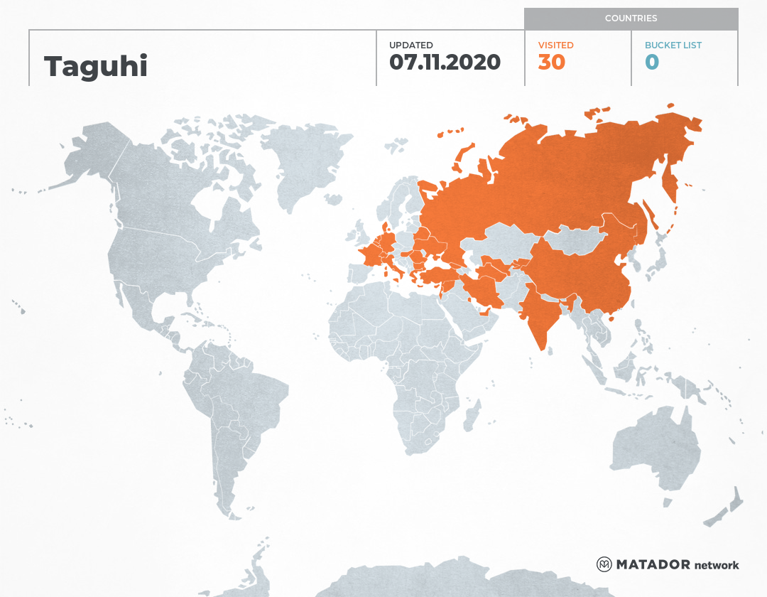 Taguhi’s Travel Map – Matador Network